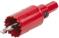 wolfcraft Bi-Metall-Lochs&auml;ge I 5465000 I F&uuml;r Trockenbaumaterialien, Holz,