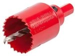 wolfcraft Bi-Metall-Lochs&auml;ge I 5469000 I F&uuml;r Trockenbaumaterialien, Holz,