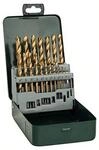 Bosch Home and Garden 19tlg. Metallbohrer-Set HSS-TiN titanium, Schwarz