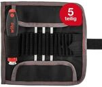 Wiha Schraubendreher mit Wechselklinge Kombiklingen-Satz SYSTEM 4 in Rolltasche