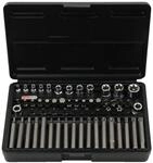 KS Tools 911.4305 1/4"-1/2" TX-Steckschl&uuml;ssel- und Bit-Satz, 57-tlg.