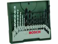 Bosch Accessories Bosch 15tlg. Mini-X-Line Spiralbohrer Mixed-Set (Holz, Stein...
