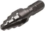 wolfcraft Stufenbohrer HSS, Sechskant-Schaft I 2555000 I F&uuml;r stufenweises Aufbohren