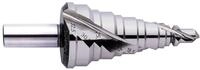 EXACT 5310 Stufenbohrer mit Spiralnute f&uuml;r Kabelverschraubung, EC 10, 7-32,5mm, HSS,