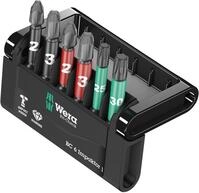 Wera Bit-Sortiment, Bit-Check 6 Impaktor 1, 6-teilig, 05057695001