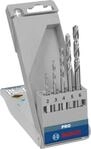 Bosch 5x PRO Wood HSS Hex Holzspiralbohrer-Set (f&uuml;r Weichholz, Hartholz, &Oslash; 2,0,