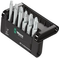 Wera Bit-Sortiment, Bit-Check 6 Universal 2, 6-teilig, 05056473001