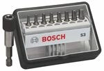 Bosch Zubeh&ouml;r 2607002562 8+1tlg. Robust Line Schrauberbit-Set S Extra-Hart 25 mm,