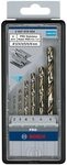 Bosch 6x PRO Stainless Steel HSS-Co Spiralbohrer-Set (f&uuml;r Stahl, Edelstahl, &Oslash; 2,0,