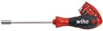 Wiha Schraubendreher mit Bit Magazin magnetisch gemischt mit 8 Bits, 1/4" I Bithalter