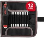 Wiha Schraubendreher mit Wechselklinge Kombiklingen-Satz SYSTEM 4 in Rolltasche