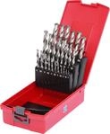 KS Tools 330.2623 HSS-G Spiralbohrer-Satz, Kunststoffkassette, 25-tlg. 1-13mm