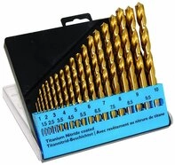 C.K T3291 Metallbohrersatz metrisch 19-teilig, tinbeschichtet