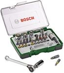 Bosch 27tlg. Schrauberbit und Ratschen-Set (PH, PZ, Hex, T, S-Bit, Zubeh&ouml;r