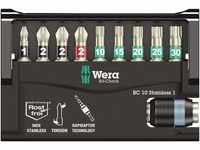 Wera Bit-Sortiment, Bit-Check 10 Stainless 1 SB, 10-teilig, Wera 05073630001