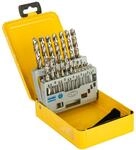 DEWALT Metallbohrer-Set DT5923 (19-teiliges Set in Metallkassette, gefertigt aus