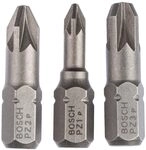 Bosch Accessories Professional 3tlg. Schrauberbit-Set Extra Hart f&uuml;r