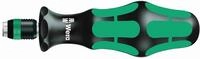 Wera 05051462001 816 R Bit-Handhalter mit Rapidaptor Schnellwechselfutter, 1/4 Zoll x