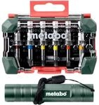 Metabo Bit-Box SP + Mini Flashlight &ndash; 626721000 &ndash; F&uuml;r pr&auml;zise Schraubarbeiten