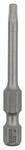 Bosch Professional Bit Extra-Hart f&uuml;r Innen-Torx-Schrauben (T15, L&auml;nge: 49 mm),