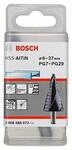 Bosch Professional Stufenbohrer HSS-AlTiN mit 3-Fl&auml;chen-Schaft (&Oslash; 6-37 mm)