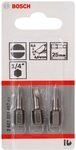 Bosch Professional Bit Extra-Hart f&uuml;r L&auml;ngsschlitz-Schrauben (S0,5 x 4,0; L&auml;nge: