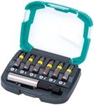 wolfcraft Bit-Box Kreuzschlitz (PH 1-3), 7-tlg. I 2976000 I 6 Solid-Bits in