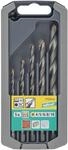 wolfcraft Steinbohrer-Set HM-best&uuml;ckt, Sechskant-Schaft, &Oslash; 4-10 mm, 5-tlg. I