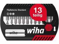Wiha Bit Set FlipSelector Standard 13-tlg. I 25 mm Pozidriv, TORX 1/4" I...