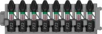 Bosch 8x PRO Pozidriv Impact Bit (170 x 70 mm, Professional Zubeh&ouml;r Schraubendreher,