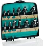 ENT 09012 12-tlg. Fr&auml;ser Set Hartmetall - Schaft 8 mm - 8 verschiedene