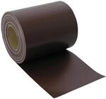 NOOR Sichtschutzstreifen PVC BLICKDICHT - Zaunblende Braun 0,19 x 35 m