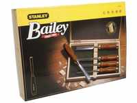 Stanley Bailey Stechbeitel Set 5-teilig (6/10/15/20/25 mm Beitelbreite,...