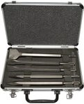Makita D-42379 SDS-PLUS Mei&szlig;el-Set 5-teilig im Alu-Koffer, 2x Spitzmei&szlig;el, 2x