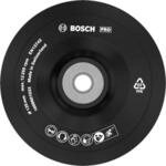 Bosch 1x PRO Backing Pad f&uuml;r kleine Winkelschleifer, M14, weich (&Oslash; 125 mm,