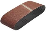 wolfcraft 6 Gewebe-Schleifb&auml;nder 75 x 533 mm I 3101000 I K&ouml;rnung 40 I f&uuml;r Holz und