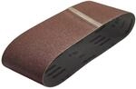 wolfcraft 6 Gewebe-Schleifb&auml;nder 76 x 457 mm I 3112000 I K&ouml;rnung 80 I f&uuml;r Holz &