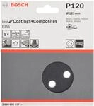 Bosch 5x PRO Plastic and Hard Stone F355 Schleifscheibe (f&uuml;r Beton, Harter Stein, &Oslash;