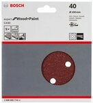 Bosch Accessories Bosch Professional Schleifblatt f&uuml;r Exzenterschleifer Holz...