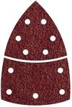wolfcraft Haft-Schleifbl&auml;tter, 2-teilig, Dreieck-Schleifblatt 95 mm und
