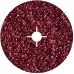 wolfcraft 5 Fiberschleifscheiben Winkelschleifer - K&ouml;rnung 40 Durchmesser 125 mm -