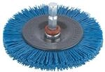 wolfcraft Nylon-Scheibenb&uuml;rste - 2726000 - soft - Durchmesser 75 mm - Reinigen und