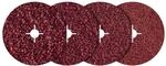 wolfcraft 2455000 20 Fiberschleifscheiben &Oslash; 125 mm - Korn 24, 40, 60, 100 - Set aus