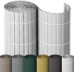 NOOR PVC Sichtschutzmatte - wetterfester Sichtschutzzaun f&uuml;r Balkon, Terrasse...