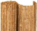 NOOR Rindenmatte Country Natur 2,00 x 3,00 m - Nat&uuml;rlicher Sichtschutz aus Baumrinde
