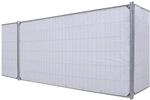 NOOR Bauzaun-Plane Profi 176 x 341 cm (Standardma&szlig;) I wasserdichte Abdeckplane...