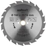 wolfcraft Kreiss&auml;ge-Blatt, Silber, 160 x 20