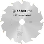 Bosch 1x PRO Construction Wood Kreiss&auml;geblatt f&uuml;r Netz-Handkreiss&auml;gen (f&uuml;r