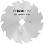 Bosch 1x PRO Construction Wood Kreiss&auml;geblatt f&uuml;r Netz-Handkreiss&auml;gen (f&uuml;r