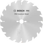Bosch 1x PRO Construction Wood Robust Kreiss&auml;geblatt f&uuml;r Netz-Tischkreiss&auml;gen